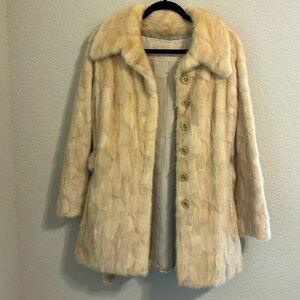Szor Diener Fur Coat in Tan